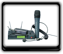 wireless microphone hire